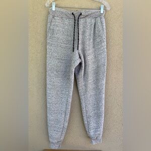 Arizona co Men's Gray sherpa Sweatpants with Drawstring